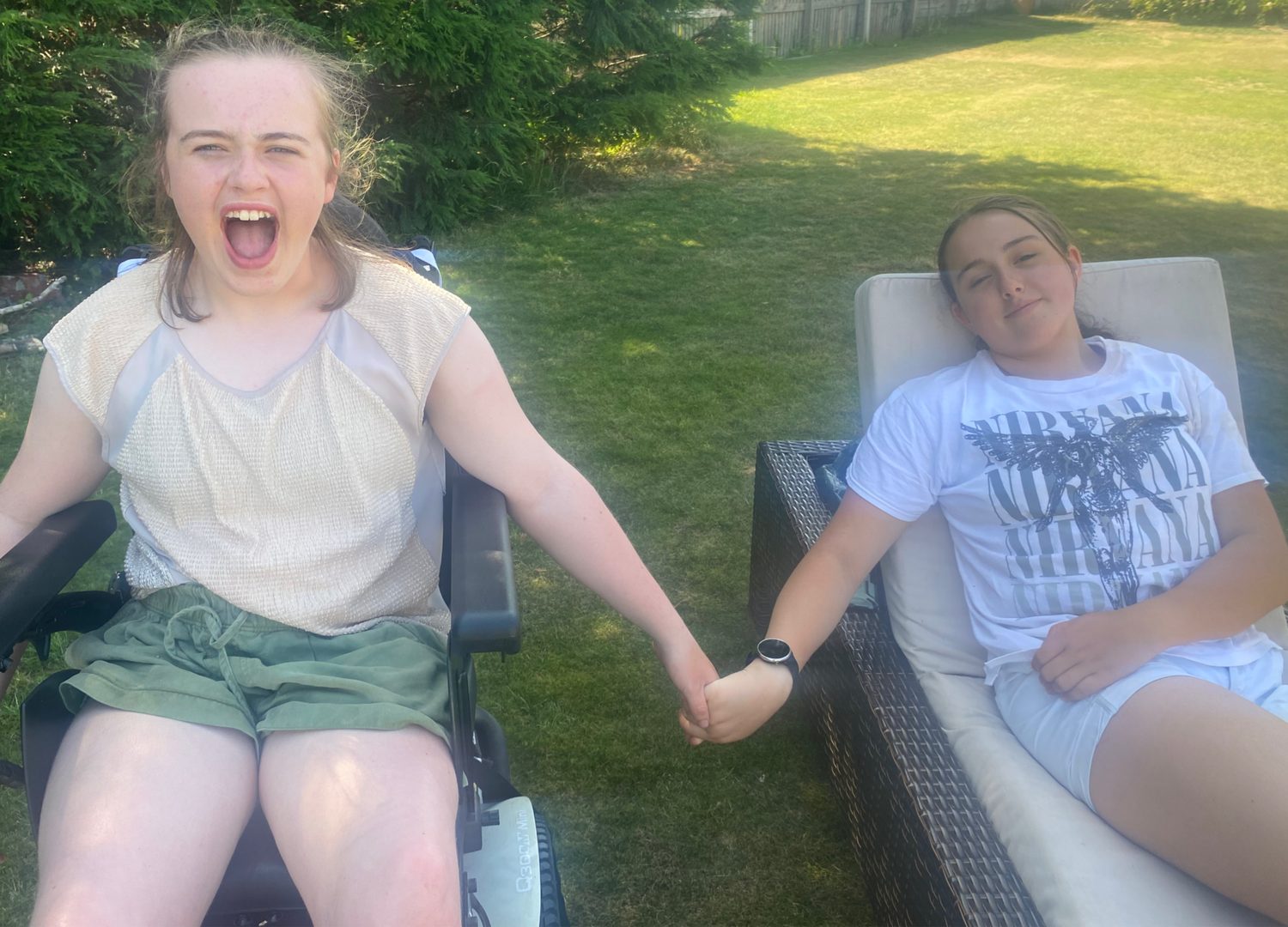 Young people enjoying time together outdoors